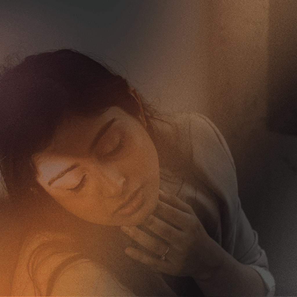 Woman Feeling Tired and Unfocused